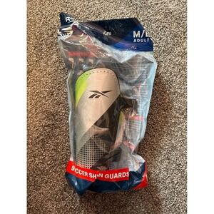 Reebok Soccer Shin Guards M/L Adult New Protective Gear